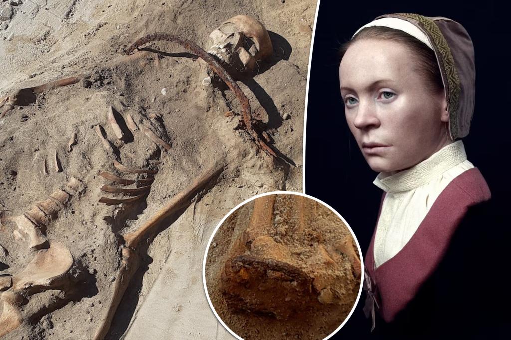 'Real-life vampire' discovered locked and trapped inside tomb for 350 years, archaeologists reveal